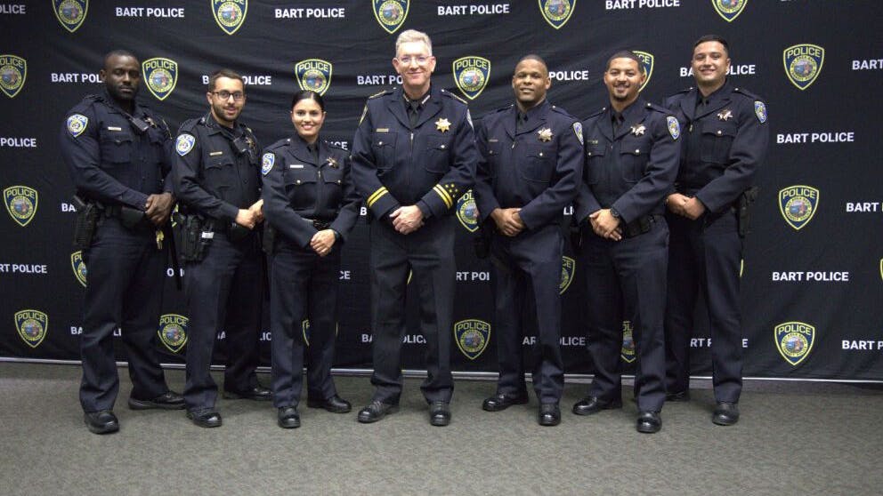 BART police officers.
