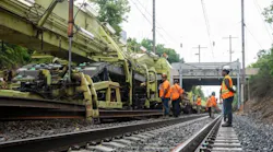 Amtrak’s Harrisburg Line Track Renewal Project progressing ahead of schedule.