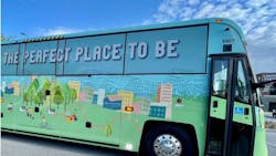 The city of Valparaiso's new transit facility includes a waiting area and lobby, as well as restrooms and ticket sales/information. The city of Valparaiso's new transit facility includes a waiting area and lobby, as well as restrooms and ticket sales/information.