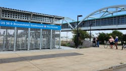 Denver RTD has partnered with communities to add Bike-n-Ride shelters along the US 36 corridor in Superior, Louisville, Broomfield, Westminster and Boulder. Denver RTD has partnered with communities to add Bike-n-Ride shelters along the US 36 corridor in Superior, Louisville, Broomfield, Westminster and Boulder.