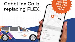 CobbLinc Go will be taking over on-demand services for Cobb County Oct. 29. CobbLinc Go will be taking over on-demand services for Cobb County Oct. 29.