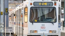 Copper wire thefts continue to plague Denver RTD’s light-rail system. Copper wire thefts continue to plague Denver RTD’s light-rail system.