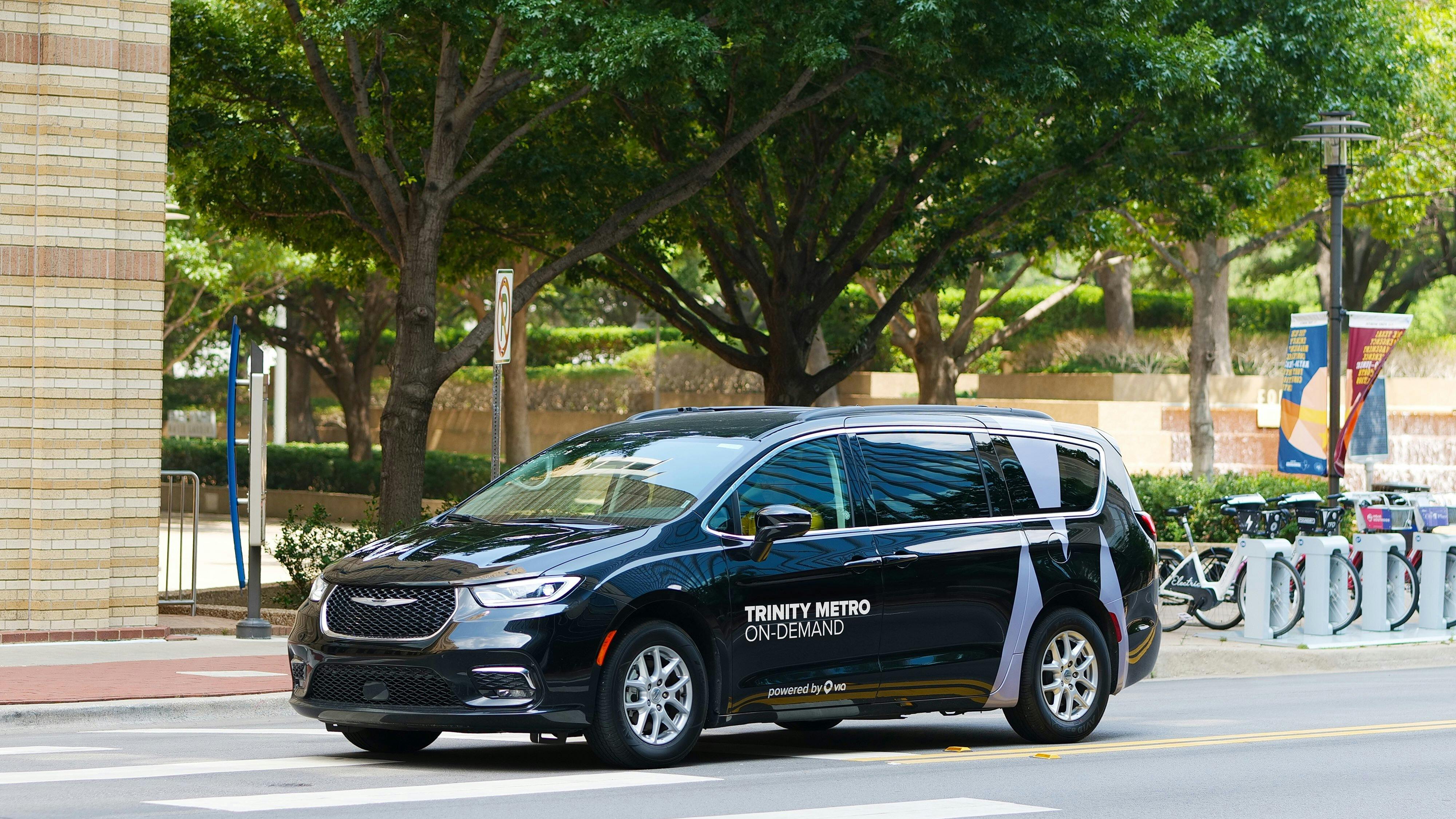 Trinity Metro's ZIPZONE vehicle.