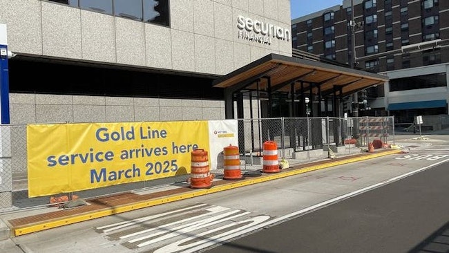 In 2027, Gold Line service will be extended to downtown Minneapolis, Minn., allowing people to travel more efficiently across the system.