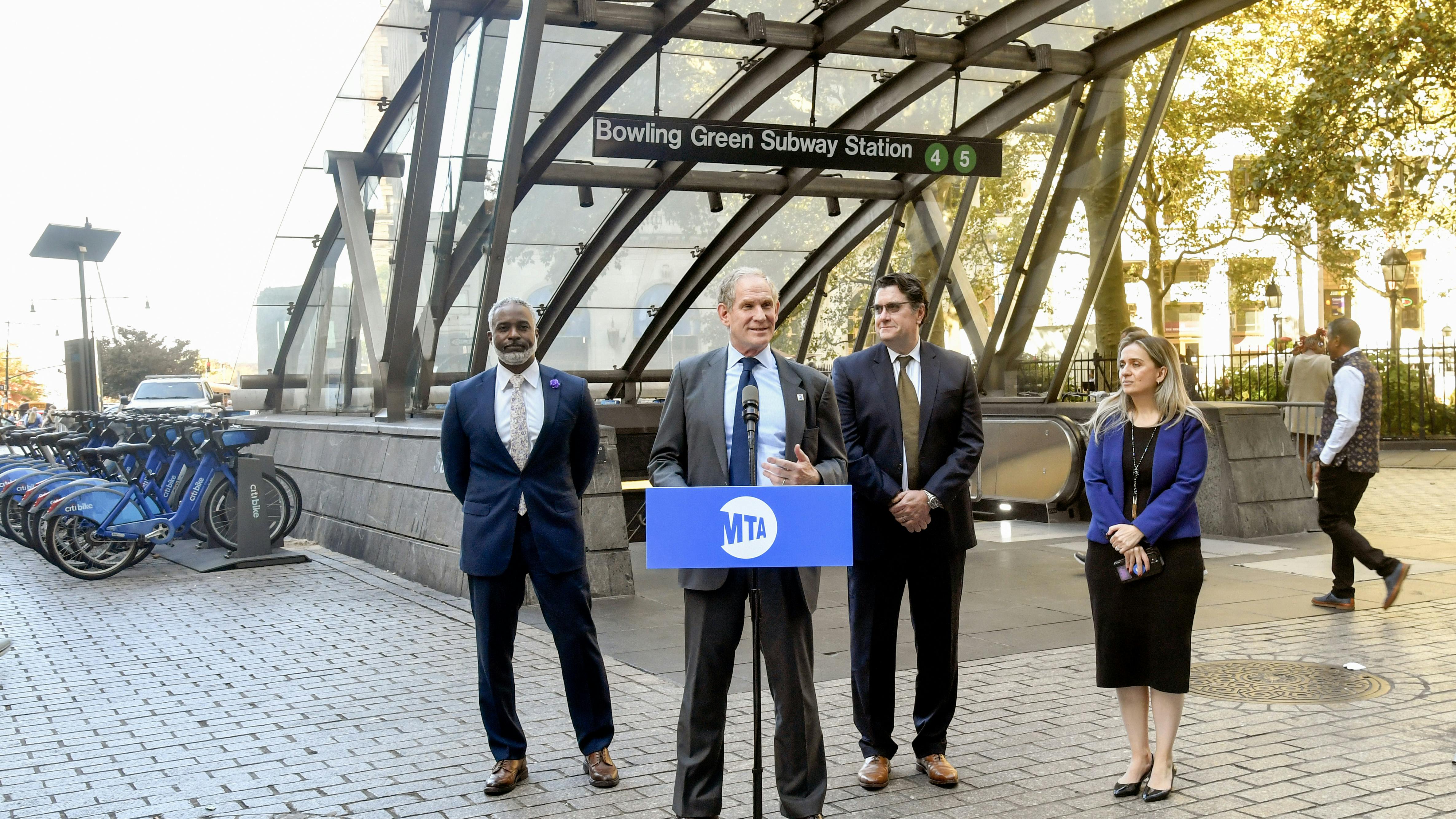 MTA Chair and CEO Janno Lieber named three officials to senior strategic roles.