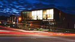The grant announcement was made at John W. Olver Transit Center, the headquarters of the Franklin Regional Transit Authority in Greenfield. The grant announcement was made at John W. Olver Transit Center, the headquarters of the Franklin Regional Transit Authority in Greenfield.