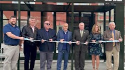 CDTA cuts ribbon on second mobility hub, CDTA cuts ribbon on second mobility hub,