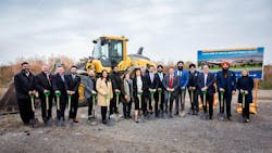 The city of Brampton, Ontario, broke ground on phase one of the city’s new transit facility. The city of Brampton, Ontario, broke ground on phase one of the city’s new transit facility.