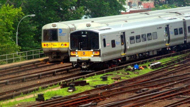 By the end of 2024, posters with a QR code will be adhered to the walls inside of the bathrooms on every LIRR train where they can be easily seen.