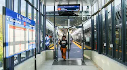 The station, which reopened to passengers on Oct. 28, now features a new elevator that makes it accessible to people with disabilities, a new covered staircase, a kiss & ride lane, bicycle parking, improved pedestrian pathways, a new platform covered by a canopy, and warming shelters.