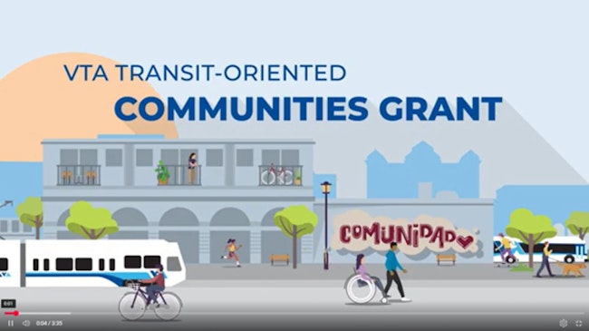 The Santa Clara VTA Transit-Oriented Communities (TOC) program will work to enhance communities in Santa Clara County.