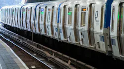 Back of a PANYNJ train.