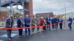 The completion of a $27.5 million improvement project at the Quantico train station was celebrated by the VRE and the VPRA with a ribbon-cutting ceremony on Nov. 1. The completion of a $27.5 million improvement project at the Quantico train station was celebrated by the VRE and the VPRA with a ribbon-cutting ceremony on Nov. 1.