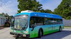 A Virginia DRPT bus. A Virginia DRPT bus.