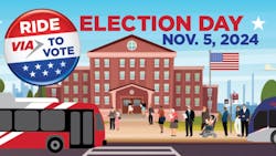 Election Day graphic. Election Day graphic.