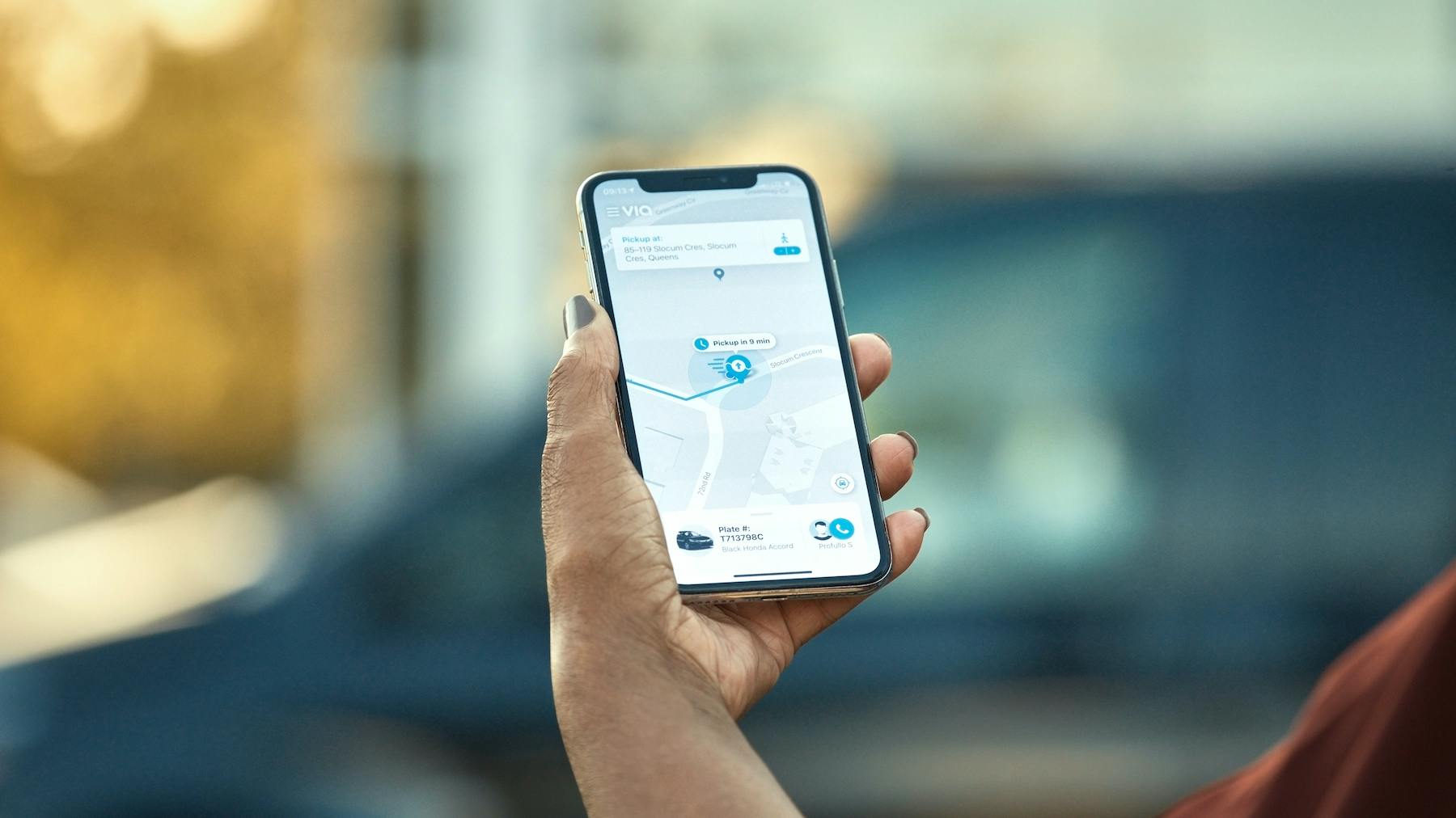 Via Transportation app.