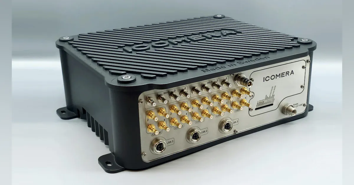 Icomera X7 Mobile Connectivity & Applications Router | Mass Transit