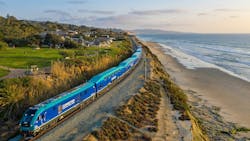 LOSSAN rail corridor. LOSSAN rail corridor.