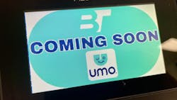 Bloomington Transit Umo graphic. Bloomington Transit Umo graphic.