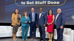 Santa Clara VTA was recognized for its efforts to reduce greenhouse gas emissions and build climate resilience through climate action planning and stakeholder engagement. Santa Clara VTA was recognized for its efforts to reduce greenhouse gas emissions and build climate resilience through climate action planning and stakeholder engagement.