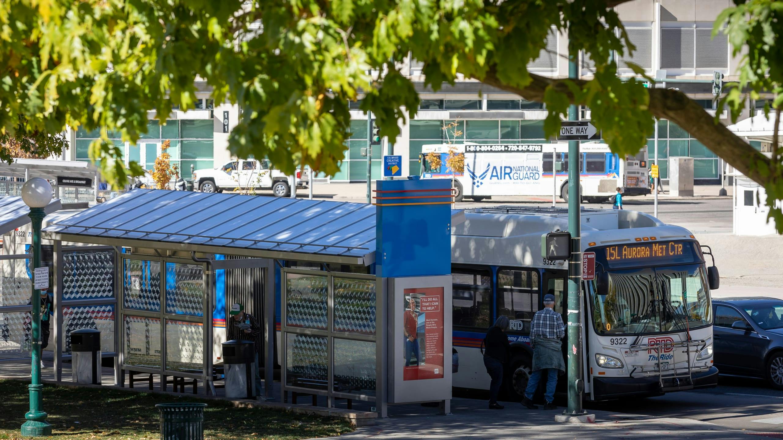Denver RTD bus.