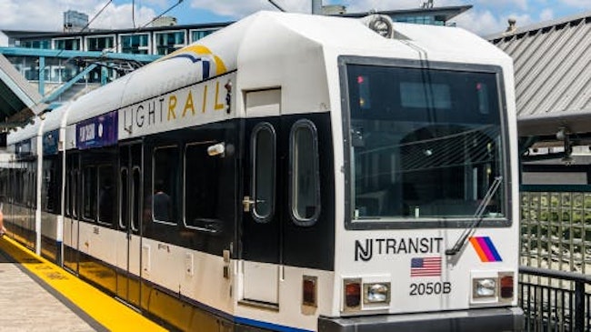 NJ Transit train.