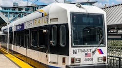 NJ Transit train. NJ Transit train.