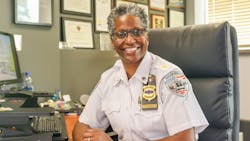 GCRTA Chief of Police Deirdre Jones started with the agency in 2021 and spearheaded the launch of the agency's transit ambassador program. GCRTA Chief of Police Deirdre Jones started with the agency in 2021 and spearheaded the launch of the agency's transit ambassador program.