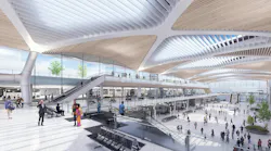 A rendering of Washington Union Station.