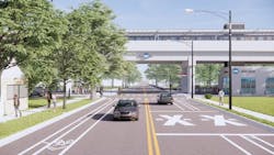 A rendering of the RLE Project. A rendering of the RLE Project.