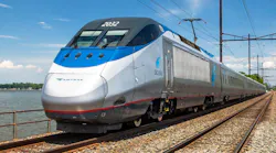 Amtrak Acela train.