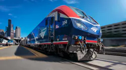 Amtrak train.