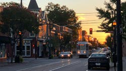 Sunrise in southeastern Pennsylvania Sunrise in southeastern Pennsylvania