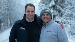 Dafo Vehicle staff in snow. Dafo Vehicle staff in snow.