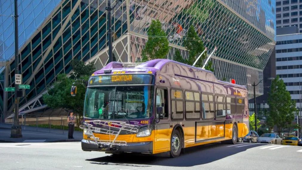 King County Metro bus.