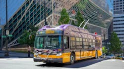 King County Metro bus. King County Metro bus.