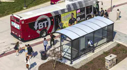 Tolar Manufacturing Company has completed a contract to design, manufacture and deliver 15 Sunset shelters for Virginia Tech and Blacksburg Transit in Blacksburg, Va.