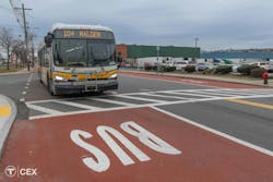 MBTA Route 104 bus. MBTA Route 104 bus.