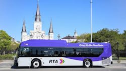 New Orleans RTA bus. New Orleans RTA bus.