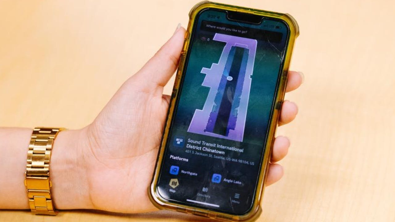 Passengers open the GoodMaps app, select their station and receive voice, visual or haptic guidance on how to move through the station to key landmarks.