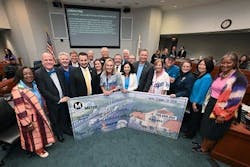 Elected officials throughout the region celebrating approval of funding agreement for Pomona to Montclair project at L.A. Metro. Elected officials throughout the region celebrating approval of funding agreement for Pomona to Montclair project at L.A. Metro.