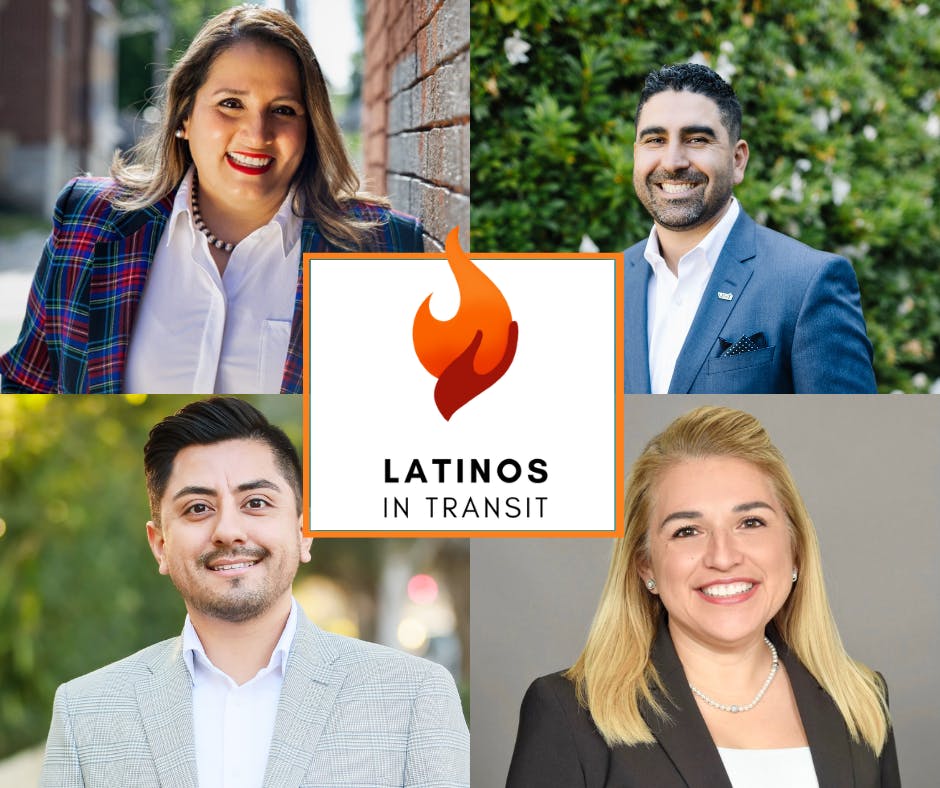 headshots of the four new board members