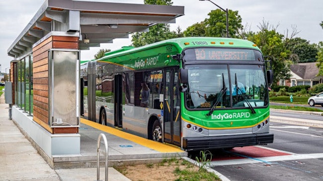 IndyGo bus.