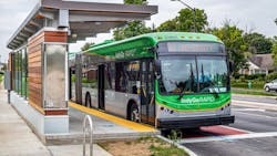 IndyGo bus. IndyGo bus.