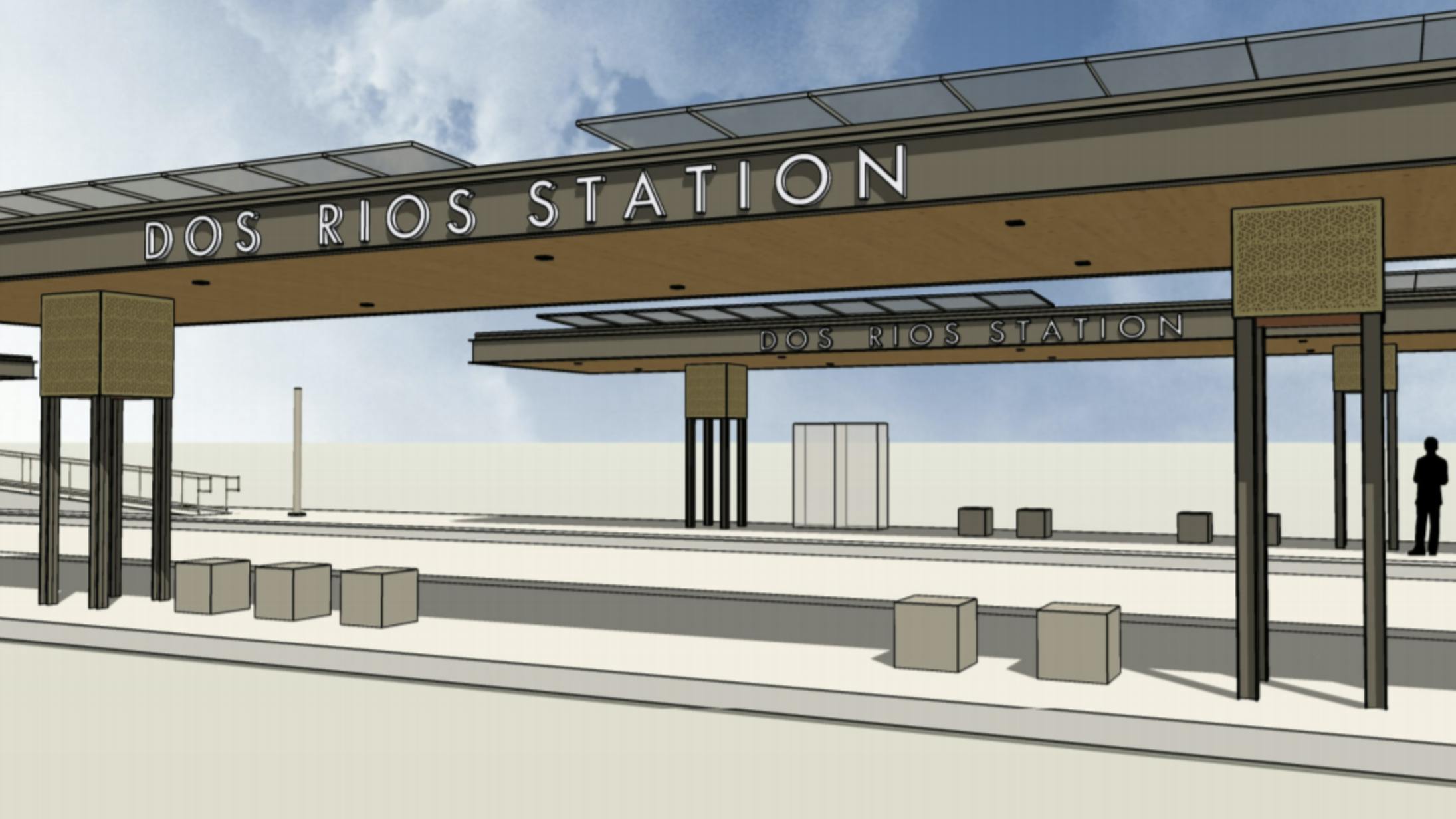 SacRT received funding to construct its Dos Rios light-rail station.