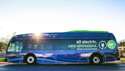 Mountain Line electric bus. Mountain Line electric bus.