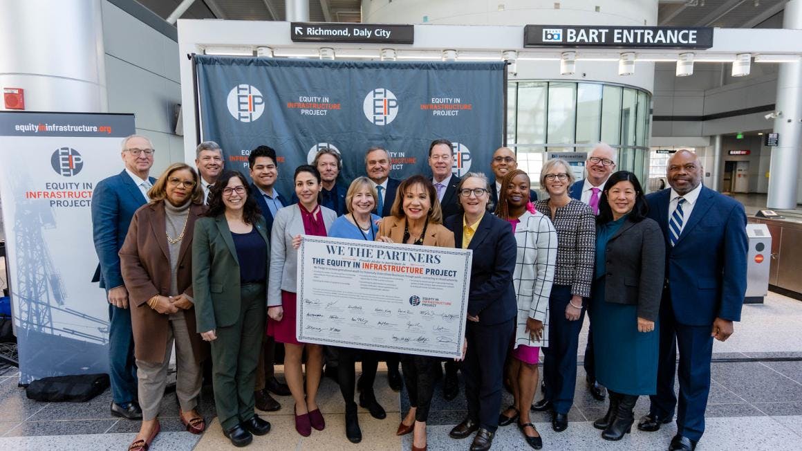 Bay Area community and transit leaders have pledged to join a coalition committed to increasing contracting opportunities for Historically Underutilized Businesses (HUBs) in the infrastructure sector.