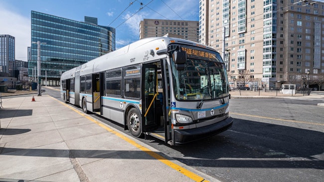 MBTA bus.