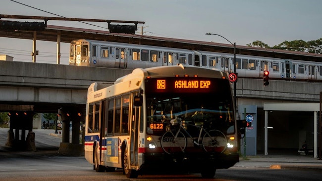 CTA bus.