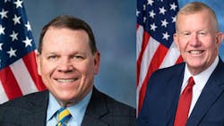 Committee Chair Sam Graves (left) and Committee Vice Chairman Mike Ezell (right). Committee Chair Sam Graves (left) and Committee Vice Chairman Mike Ezell (right).